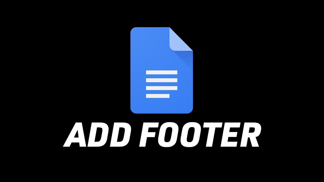 How To Add A Footer in Google Docs