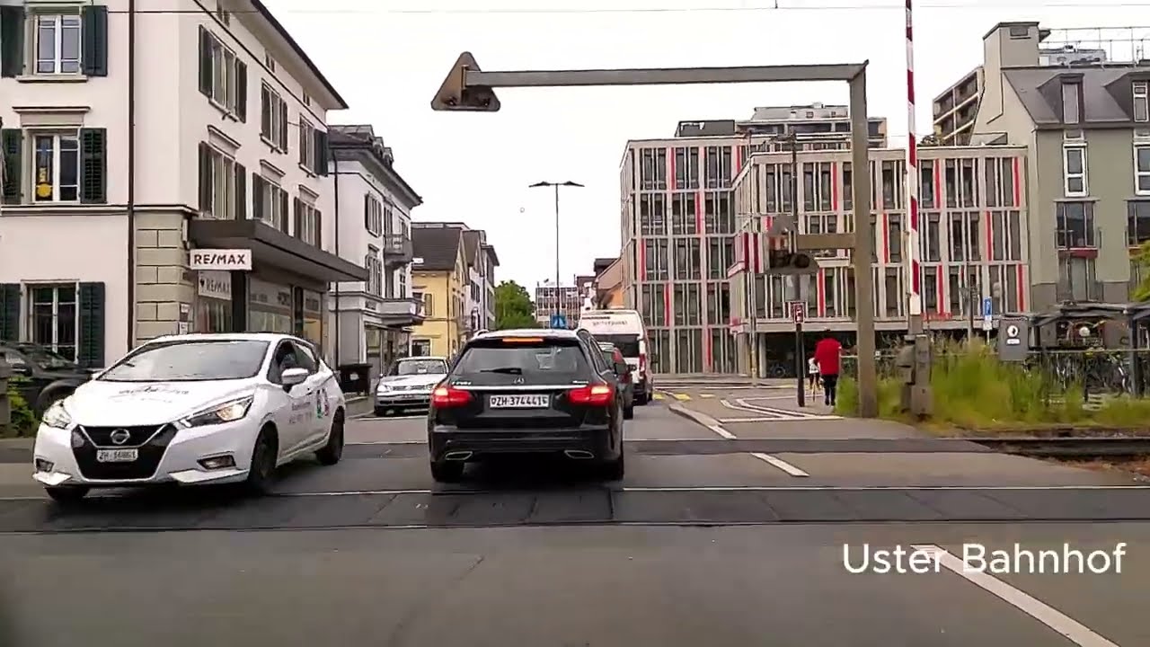 Fahrt von Uster - Hasenacher (Gossau ZH)