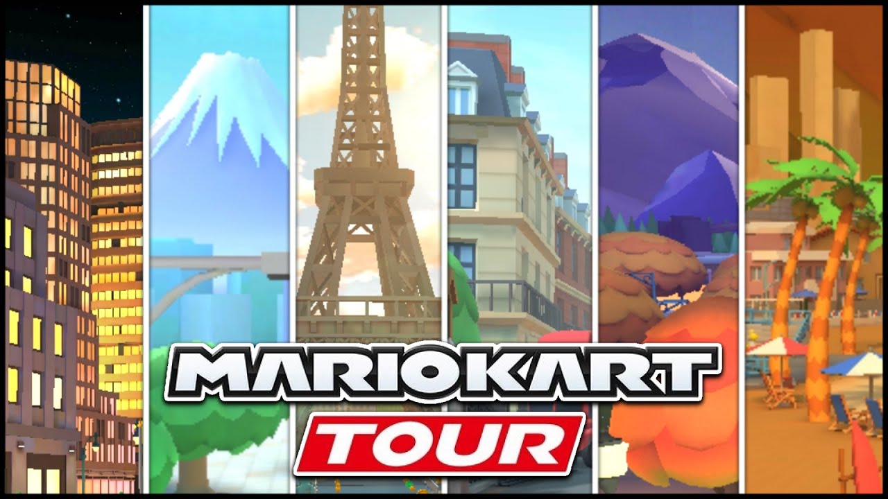 mario kart tour real world tracks