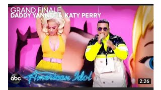 Katy Perry & Daddy yankee Collab For Crazy Idol performance