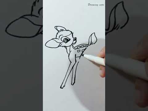 Disney Bambi drawing #shorts