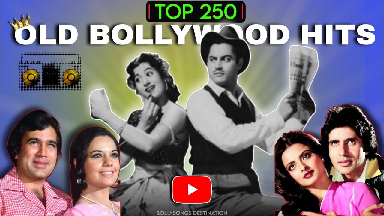 TOP 250 Bollywood ICONIC Hits You Must Hear | 70s 80s 90s Hit Bollywood Songs