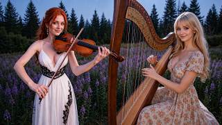 ☘️☘️𝑨 𝑩𝒓𝒆𝒂𝒕𝒉 𝒐𝒇 𝑭𝒓𝒆𝒔𝒉 𝑺𝒑𝒓𝒊𝒏𝒈  ☘️ Harp ,  Violin  &  Flute, ☘️ Celtic Music for Deep Sleep