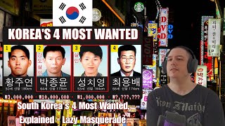 Frenchman Reacts To South Korea's 4 Most Wanted, Explained - Lazy Masquerade