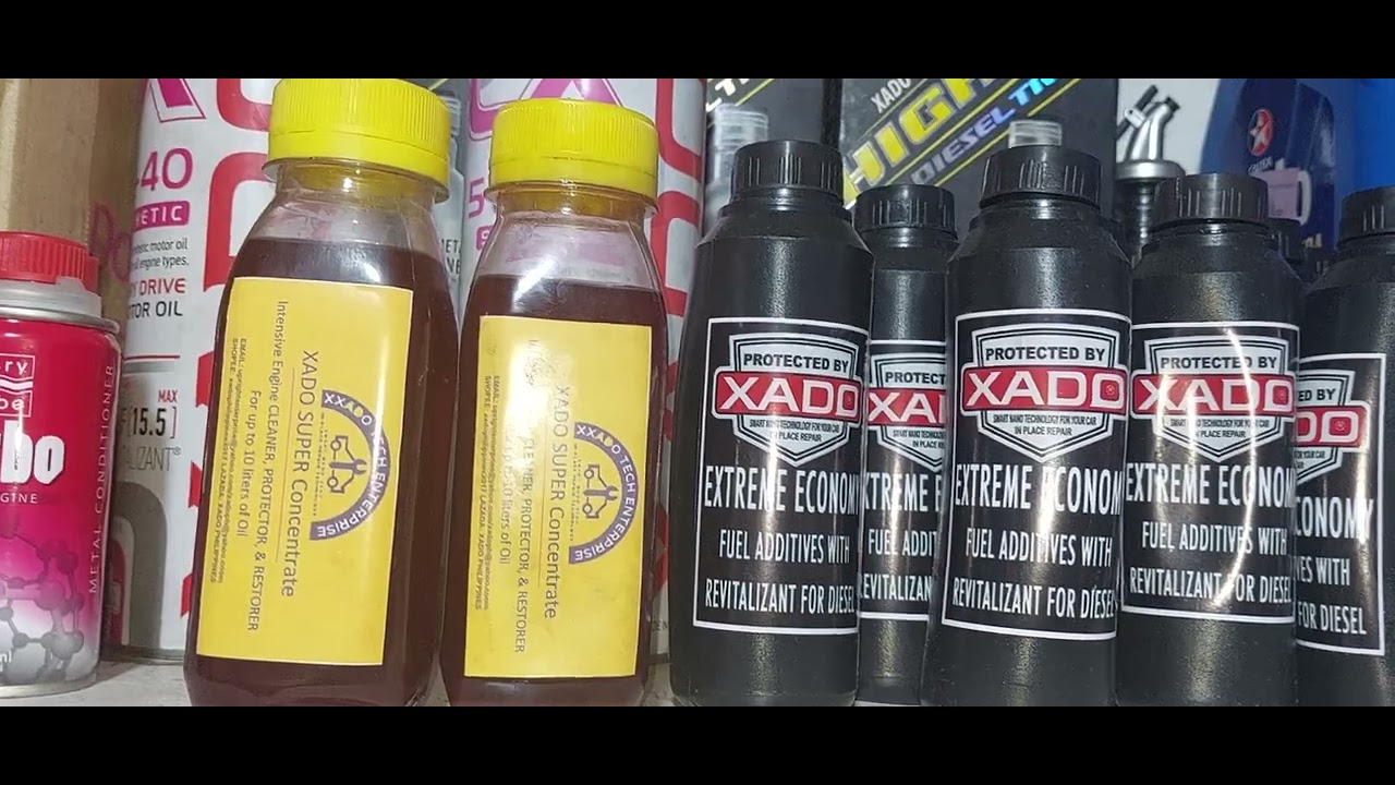 XADO ENGINE TREATMENT SET - YouTube