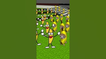 Banana Cat And Banana Nextbot Gmod Horde!