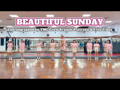 BEAUTIFUL SUNDAY ( Afro House ) by Zanu | Dance Fitness with An Le cover