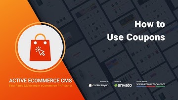 How to Use Coupons  | Active eCommerce CMS | Best ecommerce management software