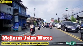 Crossing Wates Street, the road is quite busy in several places #dolanterus #kijanggrandextra