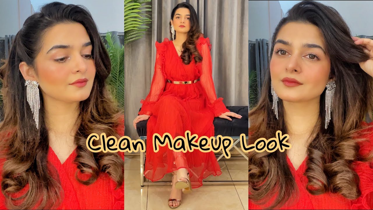 Clean Makeup Look For Eid Day 1 || Fresh, Glowy & Long Lasting