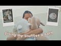 how to wash your stuffed animals