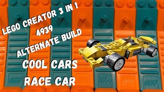 LEGO Creator 3 in1 Cool Cars 4939 Alternate Build and Review! The Open Wheel Race Car!