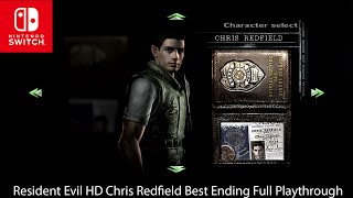 Resident Evil HD Nintendo Switch Chris Redfield Full Playthrough/Walkthrough (No Commentary)