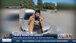 Man arrested after 9 months for King City triple homicide that killed pregnant woman