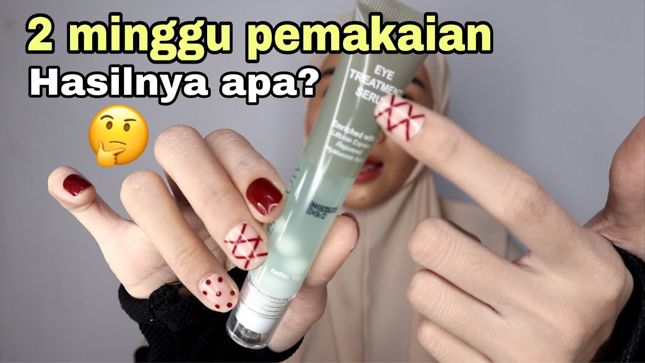REVIEW EYE TREATMENT SERUM MS GLOW - YouTube