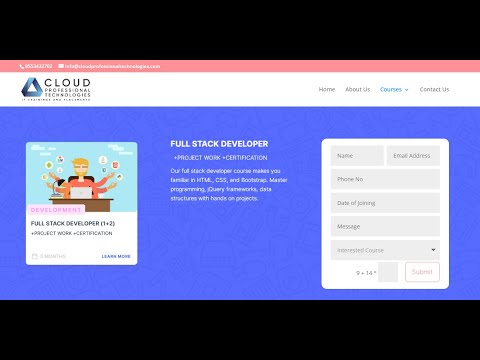 FULL STACK JAVA DEVELOPER TRAINING & JOB IN 4 MONTHS.