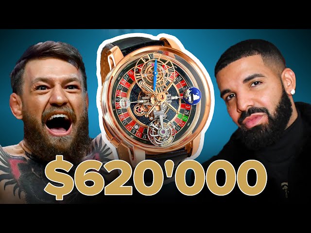 UFC star Conor McGregor shows off amazing Jacob & Co Astronomia Casino  'roulette' watch valued at eye-watering £450,000