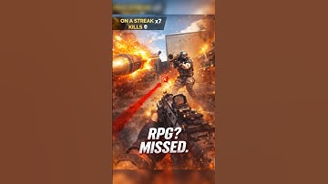 He pulled an RPG. I dodged. He disappeared. 💀🔥 #cod #bo7 #گیم #shorts