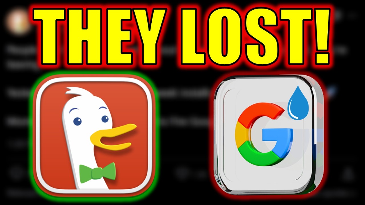 Companion Deep Humor video claiming Google's AI search changes are driving users away