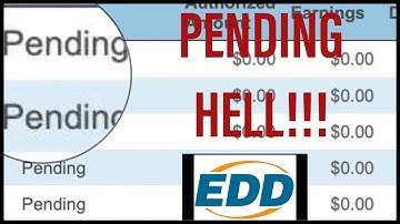 CA EDD UNEMPLOYMENT PENDING PROBLEM!!! - POSSIBLE REASON AND SOLUTION