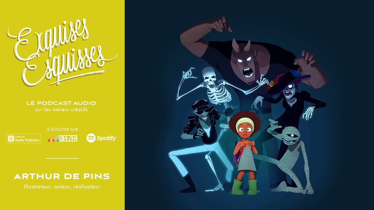 Arthur de Pins illustrateur, animateur, auteur YouTube