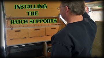 Let’s Build A Teardrop * Step-By-Step * - Part 49 (Hatch Supports)