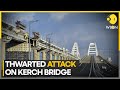 Russia: Ukrainian boat destroyed trying to attack Crimea bridge | Russia-Ukraine War | WION