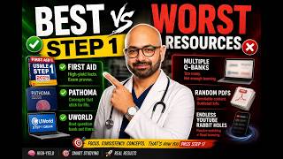 The BEST & WORST Resources for USMLE Step 1 (Don't Waste Your Time)