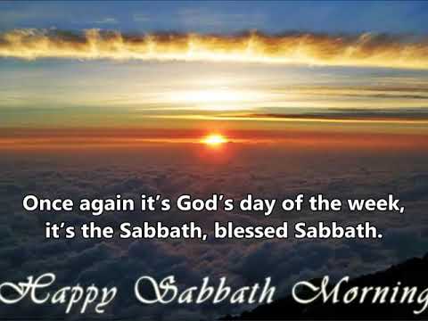 It S The Sabbath Blessed Sabbath Youtube