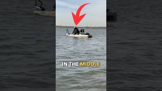 Saving This Kayaker STRANDED In The Middle Of The Lake! #fishing #kayak