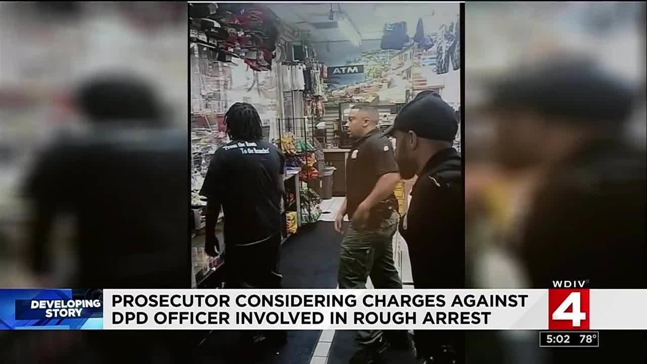 Prosecutor considers charges against Detroit officer involved in rough ...