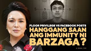 Floor Privilege VS Facebook Posts: Hanggang Saan Ang Immunity Ni Barzaga?