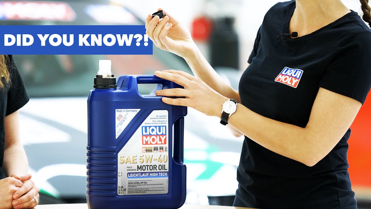 LIQUI MOLY's Oil Bottle Hidden Features YouTube