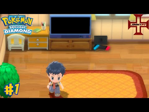 Pokemon BRILLIANT DIAMOND - O Início no Nintendo Switch (Gameplay