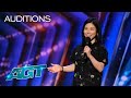 The Judges Call Aiko Tanaka&#39;s Audition &#39;Brilliant and Hilarious&#39; | AGT 2022