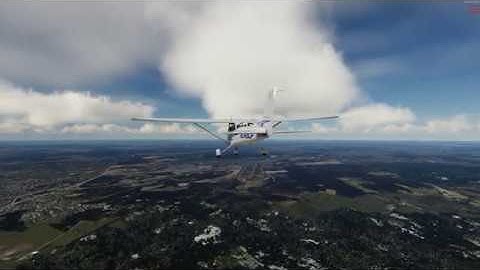 Prepared v5 | 4K | A2A C172 flying around ORBX Arlanda (land on 01L)