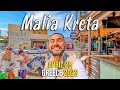 Malia crete walking tour in 4k kreta greece 2023