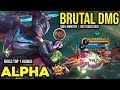 ALPHA BEST BUILD 2025 | BUILD TOP 1 GLOBAL ALPHA GAMEPLAY | MOBILE LEGENDS✓