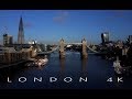 LONDON IN 4K UHD - Special Long Shots in HDR - Aerial View - DJI Drone