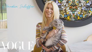 Inside Claudia Schiffer's English Countryside Home Filled With Wonderful Objects | Vogue screenshot 4