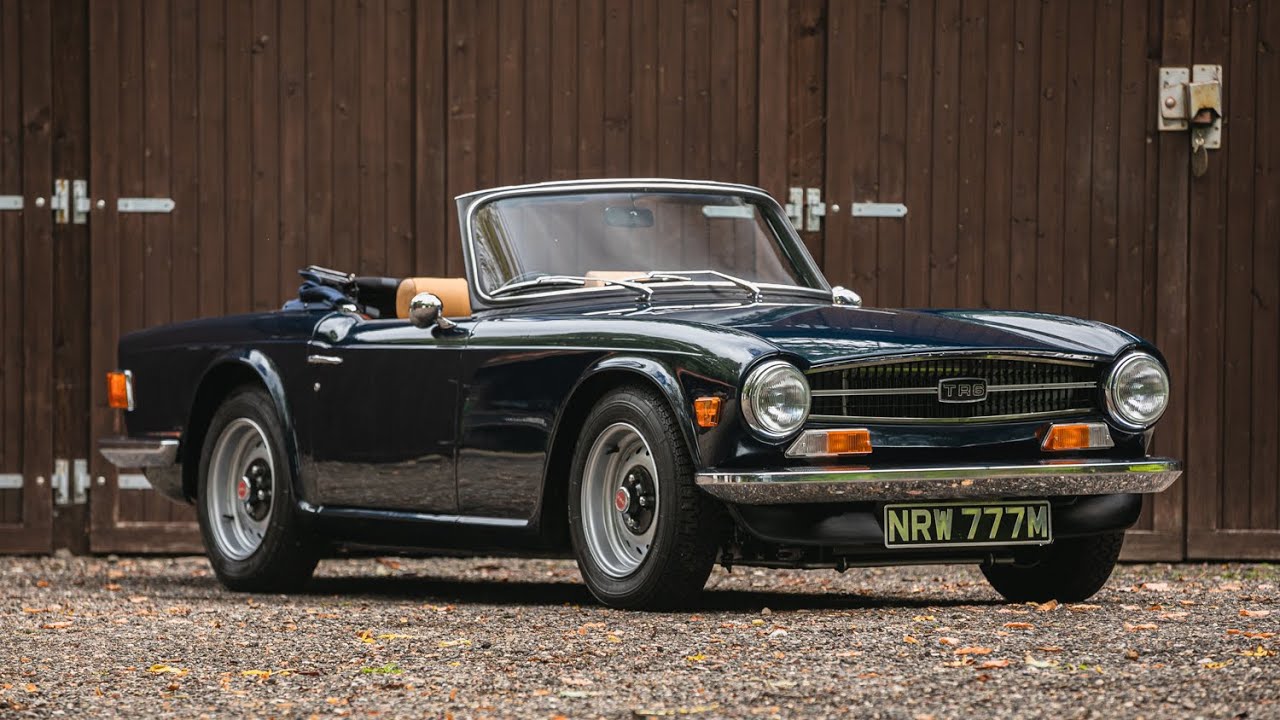 Panneau Métal Vintage "Parking Only Triumph TR6" - 20,3 X 30,5 Cm, Décor Bar, Garage, Collection - 5