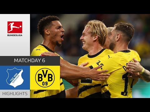 Hoffenheim Borussia Dortmund Goals And Highlights
