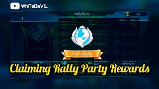 𝐌𝐨𝐛𝐢𝐥𝐞 𝐑𝐨𝐲𝐚𝐥𝐞 : Claiming Rally Party Rewards 🎁🎉 screenshot 5