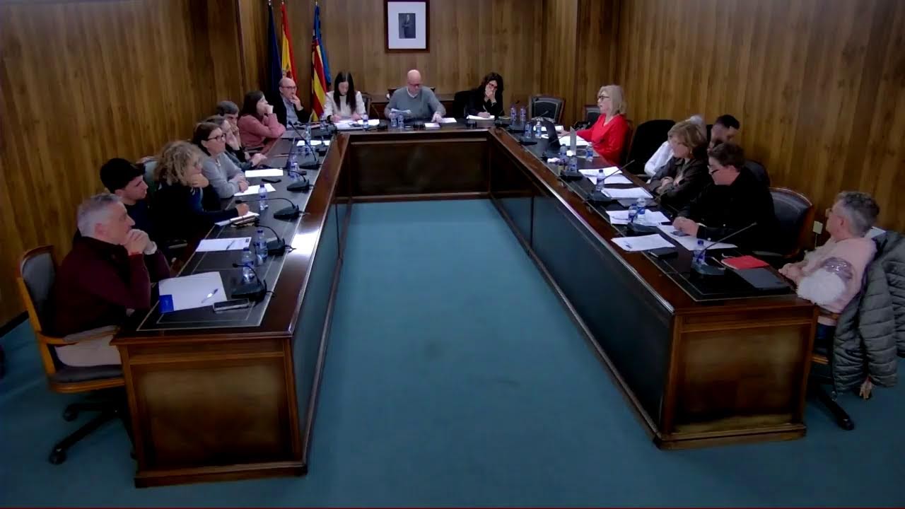Pleno Ayuntamiento de Teulada