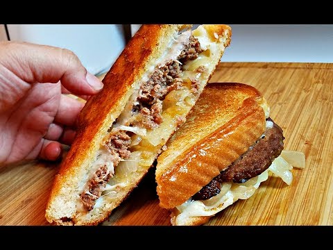 How to make a MEATLOAF SANDWICH | PATTY MELT RECIPE | Cook With Me