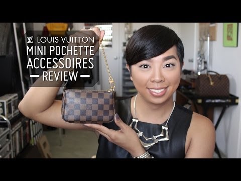 Louis Vuitton Mini Pochette Accessoires Damier Ebene N58009