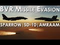 SURVIVING to the Merge! BVR Air to Air missile Evasion in DCS World