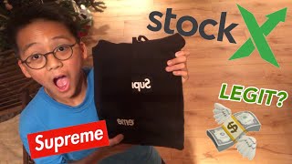 box logo stockx