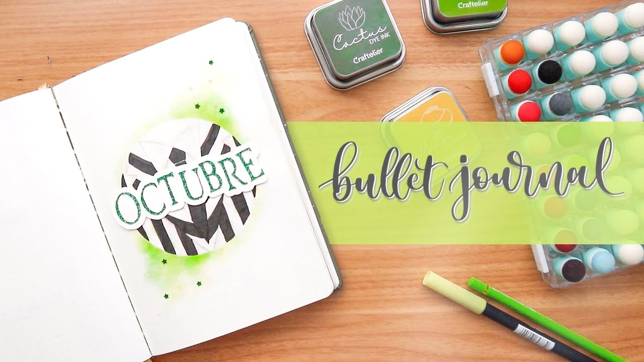 BEETLEJUICE se ha apoderado de mi BULLER JOURNAL para OCTUBRE | Edit with me