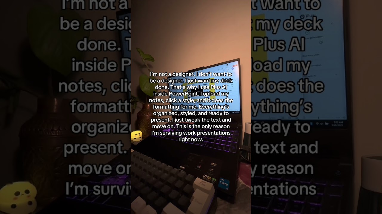 Slides done. Coffee untouched. I love this era ☕🚀